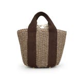 【カゴバッグ/リゾート/軽量】口元巾着ハンドルテープペーパートートバッグ | TRYSIL | 詳細画像20 