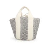 【カゴバッグ/リゾート/軽量】口元巾着ハンドルテープペーパートートバッグ | TRYSIL | 詳細画像21 