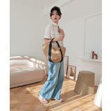 【カゴバッグ/リゾート/定番】ハンドルテープペーパートートバッグ | TRYSIL | 詳細画像4 