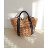 【カゴバッグ/リゾート/定番】ハンドルテープペーパートートバッグ | TRYSIL | 詳細画像5 