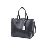 ブラック | CALLA / 横型 A4トートバッグ | TRYSIL