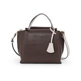 ダークブラウン | LILY/2wayハンドバッグ | TRYSIL