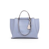 ブルー | LILY/横型A4トートバッグ | TRYSIL