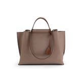 モカ | LILY/横型A4トートバッグ | TRYSIL