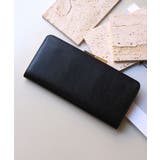 ブラック×ブラック | KERRIA / 国産牛革 がま口長財布 | TRYSIL