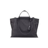 ブラック | LILY / 軽量横型A4トートバッグ | TRYSIL