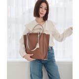 ブラウン | LILY/縦型A4トートバッグ | TRYSIL