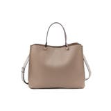 モカ | CLIVIA / 横型A4トートバッグ | TRYSIL