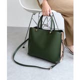 グリーン | CLIVIA / 横型A4トートバッグ | TRYSIL