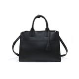 ブラック | MALLOW / 横型A4トートバッグ | TRYSIL