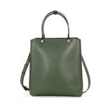 グリーン | CLIVIA / 縦型A4トートバッグ | TRYSIL