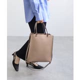 モカ | CLIVIA / 縦型A4トートバッグ | TRYSIL