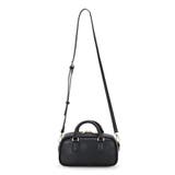 ブラック | スクエアミニボストンバッグ | TRYSIL
