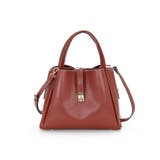 ブラウン | ひねり金具トートバッグ | TRYSIL