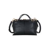 ブラック | 2wayボックスボストンバッグ | TRYSIL