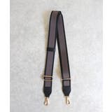 チャコール | ラインテープショルダーベルト | TRYSIL