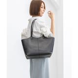 ブラック | LILAC / ダブルハンドルA4トートバッグ | TRYSIL