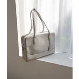 グレー | スクエアボストンバッグ | TRYSIL