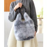 ミックスフェイクファーショルダーバッグ | TRYSIL | 詳細画像1 