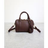 NERINE / タッセルチャーム付き ミニボストンバッグ | TRYSIL | 詳細画像15 