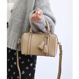 NERINE / タッセルチャーム付き ミニボストンバッグ | TRYSIL | 詳細画像4