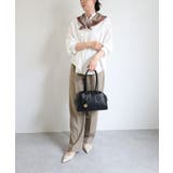 【オールシーズン/デイリー/ミディアムサイズ】ロングハンドルボストンバッグ | TRYSIL | 詳細画像4