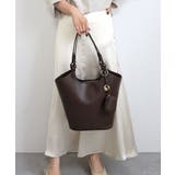 【オールシーズン/A4/通勤通学】チャーム付き バケットトートバッグ | TRYSIL | 詳細画像10 