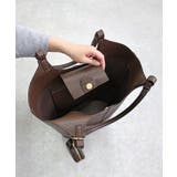 【オールシーズン/A4/通勤通学】チャーム付き バケットトートバッグ | TRYSIL | 詳細画像19 