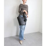 【オールシーズン/A4/通勤通学】チャーム付き バケットトートバッグ | TRYSIL | 詳細画像8 