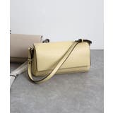 イエロー | 【オールシーズン/デイリー/コンパクト】ラインテープ ショルダーバッグ | TRYSIL