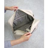 【オールシーズン/旅行/大容量】ラインテープ ビッグボストンバッグ | TRYSIL | 詳細画像16 