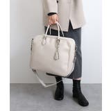 【オールシーズン/旅行/大容量】ラインテープ ビッグボストンバッグ | TRYSIL | 詳細画像3 