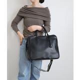 【オールシーズン/旅行/大容量】ラインテープ ビッグボストンバッグ | TRYSIL | 詳細画像8 