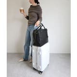 【オールシーズン/旅行/大容量】ラインテープ ビッグボストンバッグ | TRYSIL | 詳細画像9 