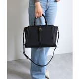 ベルトデザイン2wayスクエアトートバッグ | TRYSIL | 詳細画像3 