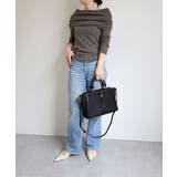 ベルトデザイン2wayスクエアトートバッグ | TRYSIL | 詳細画像4 