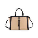 グレージュ | ベルトデザイン2wayスクエアトートバッグ | TRYSIL