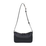 ブラック | 横長シルエットショルダーバッグ | TRYSIL
