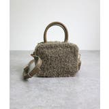 セージグリーン | ボア2wayスクエアショルダーバッグ | TRYSIL