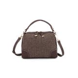 ダークブラウン | 2wayミニボストンバッグ | TRYSIL