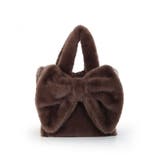 ダークブラウン | リボントートバッグ | TRYSIL