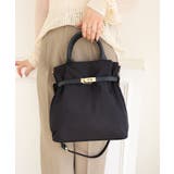 【デイリー/2way/軽量】軽量素材ベルトデザイン2wayトートバッグ | TRYSIL | 詳細画像7 