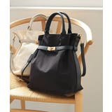 【デイリー/2way/軽量】軽量素材ベルトデザイン2wayトートバッグ | TRYSIL | 詳細画像9 