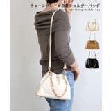 チェーンハンドル巾着ショルダーバッグ | TRYSIL | 詳細画像1 