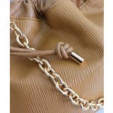 チェーンハンドル巾着ショルダーバッグ | TRYSIL | 詳細画像16 