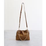 チェーンハンドル巾着ショルダーバッグ | TRYSIL | 詳細画像11