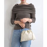 チェーンハンドル巾着ショルダーバッグ | TRYSIL | 詳細画像2