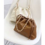 チェーンハンドル巾着ショルダーバッグ | TRYSIL | 詳細画像9 