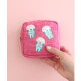 ポップコーン刺繍スクエアポーチ | TRYSIL | 詳細画像2 
