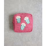 ポップコーン刺繍スクエアポーチ | TRYSIL | 詳細画像4 